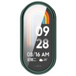 Carcasa cu protectie ecran BizonMobile Felipe compatibila cu Xiaomi Smart Band 10, Dark Green 7 - lerato.ro