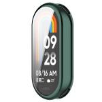 Carcasa cu protectie ecran BizonMobile Felipe compatibila cu Xiaomi Smart Band 10, Dark Green 9 - lerato.ro