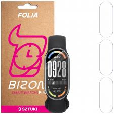 Set 3 folii protectie Bizon HydroFlex compatibile cu Xiaomi Smart Band 10, Transparent