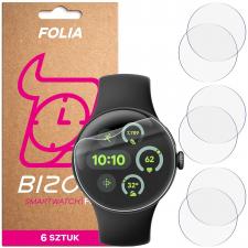Gadgeturi, Set 6 folii de protectie Bizon HydroFlex compatibile cu Google Pixel Watch 3 45 mm, Transparent, lerato.ro