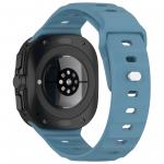 Curea din silicon BizonMobile compatibila cu Samsung Galaxy Watch Ultra 47 mm, Light Blue 5 - lerato.ro