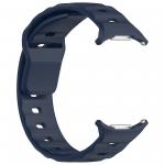 Curea din silicon BizonMobile compatibila cu Samsung Galaxy Watch Ultra 47 mm, Dark Blue 6 - lerato.ro