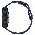 Curea din silicon BizonMobile compatibila cu Samsung Galaxy Watch Ultra 47 mm, Dark Blue 7 - lerato.ro