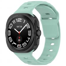 Curea din silicon BizonMobile compatibila cu Samsung Galaxy Watch Ultra 47 mm, Mint
