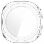 Carcasa cu protectie ecran din sticla securizata BizonMobile compatibila cu Samsung Galaxy Watch Ultra 47 mm, Transparent 9 - lerato.ro