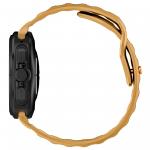 Curea din silicon BizonMobile compatibila cu Samsung Galaxy Watch Ultra 47 mm, Galben 7 - lerato.ro