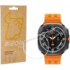 Set 2 folii protectie Bizon Glass Watch Hydrogel Sun compatibile cu Samsung Galaxy Watch Ultra 47 mm, Transparent