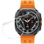 Set 2 folii protectie Bizon Glass Watch Hydrogel Sun compatibile cu Samsung Galaxy Watch Ultra 47 mm, Transparent 6 - lerato.ro