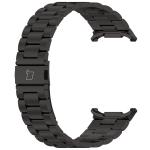 Curea din otel inoxidabil Bizon Strap Watch Aura compatibila cu Samsung Galaxy Watch Ultra 47 mm, Negru 6 - lerato.ro