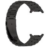 Curea din otel inoxidabil Bizon Strap Watch Aura compatibila cu Samsung Galaxy Watch Ultra 47 mm, Negru 7 - lerato.ro