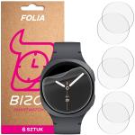 Set 6 folii de protectie Bizon HydroFlex compatibile cu Samsung Galaxy Watch 8 / 7 / 6 44 mm, Transparent 2 - lerato.ro