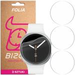 Set 3 folii de protectie Bizon HydroFlex compatibile cu Samsung Galaxy Watch 8 / 7 / FE / 6 / 5 / 4 40 mm, Transparent 2 - lerato.ro