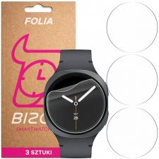 Set 3 folii de protectie Bizon HydroFlex compatibile cu Samsung Galaxy Watch 8 / 7 / 6 44 mm, Transparent