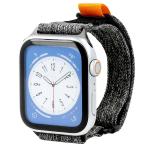 Curea din piele ecologica Bizon Strap Watch Urban compatibila cu Apple Watch 44/45/46/49mm, Gri 2 - lerato.ro
