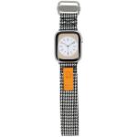 Curea Bizon Strap Watch Urban compatibila cu Apple Watch 38/40/41 mm, Alb / Negru 3 - lerato.ro