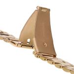 Curea din otel inoxidabil Bizon Strap Watch Aura compatibila cu Apple Watch 38/40/41 mm, Rose Gold 5 - lerato.ro