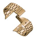 Curea din otel inoxidabil Bizon Strap Watch Aura compatibila cu Apple Watch 38/40/41 mm, Rose Gold 7 - lerato.ro