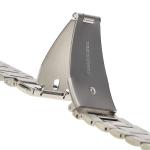 Curea din otel inoxidabil Bizon Strap Watch Aura compatibila cu Apple Watch 38/40/41 mm, Silver 5 - lerato.ro