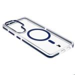 Carcasa Bizon Marco cu MagSafe compatibila cu Samsung Galaxy S26 Ultra, Transparent / Albastru 5 - lerato.ro