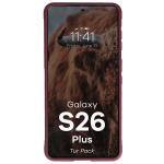 Kit protectie 2 in 1 BizonMobile, Carcasa Bizon Tur si Folie sticla securizata Bizon Glass Edge, compatibil cu Samsung Galaxy S26 Plus, Dark Purple 7 - lerato.ro