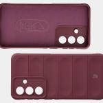 Kit protectie 2 in 1 BizonMobile, Carcasa Bizon Tur si Folie sticla securizata Bizon Glass Edge, compatibil cu Samsung Galaxy S26 Plus, Dark Purple 8 - lerato.ro