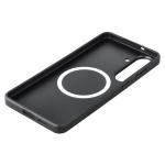 Carcasa Bizon CarbO cu MagSafe si Wrist Strap compatibila cu Samsung Galaxy S26 Plus, Negru 5 - lerato.ro