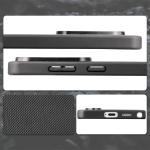 Carcasa Bizon CarbO cu MagSafe si Wrist Strap compatibila cu Samsung Galaxy S26 Ultra, Negru 5 - lerato.ro