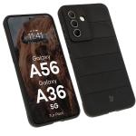 Kit protectie 2 in 1 BizonMobile, Carcasa Bizon Tur si Folie sticla securizata Bizon Glass Edge, compatibil cu Samsung Galaxy A36 5G / A56 5G, Negru 4 - lerato.ro