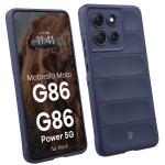 Kit protectie 2 in 1 BizonMobile, Carcasa Bizon Tur si Folie sticla securizata Bizon Glass Edge, compatibil cu Motorola Moto G86 5G / G86 Power 5G, Dark Blue 4 - lerato.ro