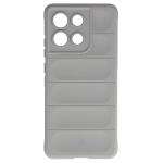 Kit protectie 2 in 1 BizonMobile, Carcasa Bizon Tur si Folie sticla securizata Bizon Glass Edge, compatibil cu Motorola Moto G86 5G / G86 Power 5G, Light Grey 3 - lerato.ro