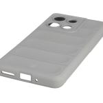 Kit protectie 2 in 1 BizonMobile, Carcasa Bizon Tur si Folie sticla securizata Bizon Glass Edge, compatibil cu Motorola Moto G86 5G / G86 Power 5G, Light Grey 5 - lerato.ro