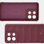 Kit protectie 2 in 1 BizonMobile, Carcasa Bizon Tur si Folie sticla securizata Bizon Glass Edge, compatibil cu Motorola Moto G86 5G / G86 Power 5G, Dark Purple 8 - lerato.ro