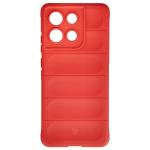 Kit protectie 2 in 1 BizonMobile, Carcasa Bizon Tur si Folie sticla securizata Bizon Glass Edge, compatibil cu Motorola Moto G86 5G / G86 Power 5G, Rosu 3 - lerato.ro