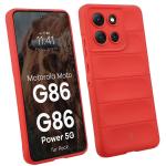 Kit protectie 2 in 1 BizonMobile, Carcasa Bizon Tur si Folie sticla securizata Bizon Glass Edge, compatibil cu Motorola Moto G86 5G / G86 Power 5G, Rosu 4 - lerato.ro