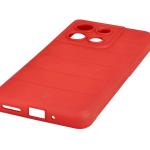 Kit protectie 2 in 1 BizonMobile, Carcasa Bizon Tur si Folie sticla securizata Bizon Glass Edge, compatibil cu Motorola Moto G86 5G / G86 Power 5G, Rosu 5 - lerato.ro