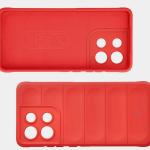 Kit protectie 2 in 1 BizonMobile, Carcasa Bizon Tur si Folie sticla securizata Bizon Glass Edge, compatibil cu Motorola Moto G86 5G / G86 Power 5G, Rosu 8 - lerato.ro