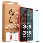 Kit protectie 2 in 1 BizonMobile, Carcasa Bizon Tur si Folie sticla securizata Bizon Glass Edge, compatibil cu Motorola Moto G86 5G / G86 Power 5G, Rosu 11 - lerato.ro