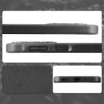 Carcasa Bizon CarbO cu MagSafe si Wrist Strap compatibila cu Samsung Galaxy A27 5G, Negru 5 - lerato.ro