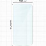 Set protectie 4in1 Bizon Glass Clear Pack, 3 folii sticla ecran + 1 folie sticla camera foto, compatibil cu Nothing Phone (4a) Pro, Transparent 3 - lerato.ro