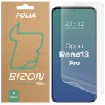 Set 2 folii protectie Bizon Glass Hydrogel compatibile cu Oppo Reno 13 Pro, Transparent 2 - lerato.ro