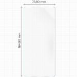 Set 2 folii protectie Bizon Glass Hydrogel compatibile cu Samsung Galaxy S25 Ultra, Transparent 3 - lerato.ro
