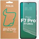 Folie protectie Bizon Glass Hydrogel compatibila cu Xiaomi Poco F7 Pro / F7 Ultra, Transparent 2 - lerato.ro