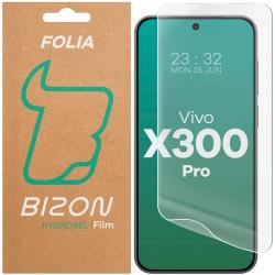Folie protectie Bizon Glass Hydrogel compatibila cu Vivo X300 Pro, Transparent