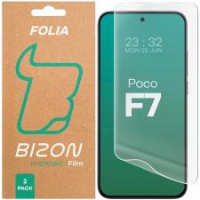 Set 2 folii protectie Bizon Glass Hydrogel compatibile cu Xiaomi Poco F7, Transparent