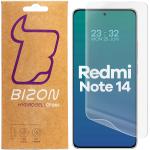 Set 2 folii protectie Bizon Glass Hydrogel compatibile cu Xiaomi Redmi Note 14 4G / 5G, Transparent 2 - lerato.ro