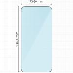 Folie sticla securizata Bizon Smart Glass compatibila cu Xiaomi Poco F7, Transparent 3 - lerato.ro