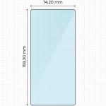 Set 3 folii sticla securizata Bizon Smart Glass compatibile cu Samsung Galaxy S25 Ultra, Transparent 3 - lerato.ro