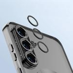 Carcasa cu protectie pentru camera Bizon GuardO cu MagSafe compatibila cu Samsung Galaxy S25, Transparent / Negru 4 - lerato.ro