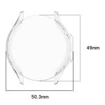 Carcasa cu protectie ecran BizonMobile Felipe compatibila cu OnePlus Watch 3 / Oppo Watch X2, Transparent 3 - lerato.ro