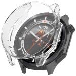 Carcasa cu protectie ecran BizonMobile Felipe compatibila cu OnePlus Watch 3 / Oppo Watch X2, Transparent 2 - lerato.ro